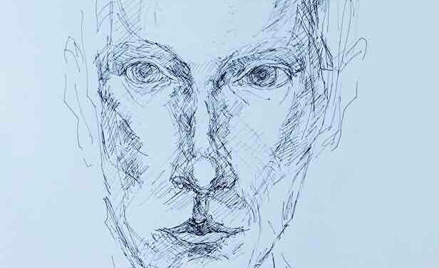 NEW | 50x30cm | drawing x paper | 2022 #portrait