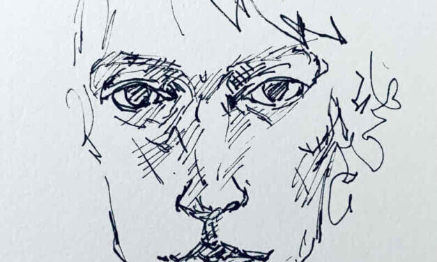 NEW | 15x15cm | drawing x paper | 2022 #portrait