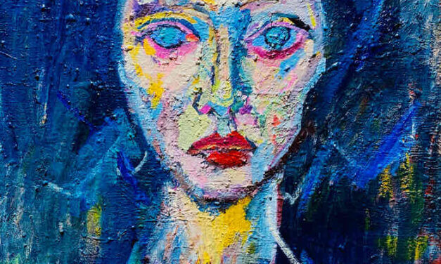 WORKS | 53x45cm | oil x canvas board | 2022 #portrait