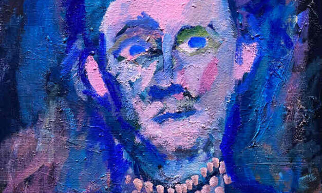 WORKS | 53x45cm | oil x canvas board | 2022 #portrait