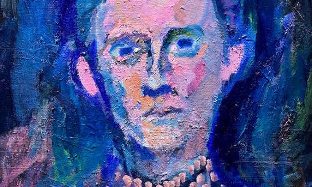 WORKS | 53x45cm | oil x canvas board | 2022 #portrait