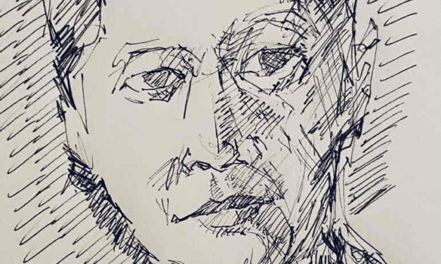 NEW | 15x10cm | drawing x paper | 2022 #portrait