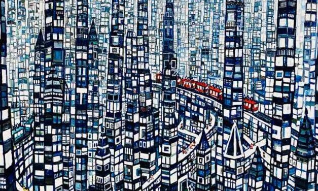 NEW | City | 130x97cm | oil x canvas | 2023 #art