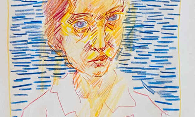 NEW | 15x10cm | drawing x paper | 2022 #portrait