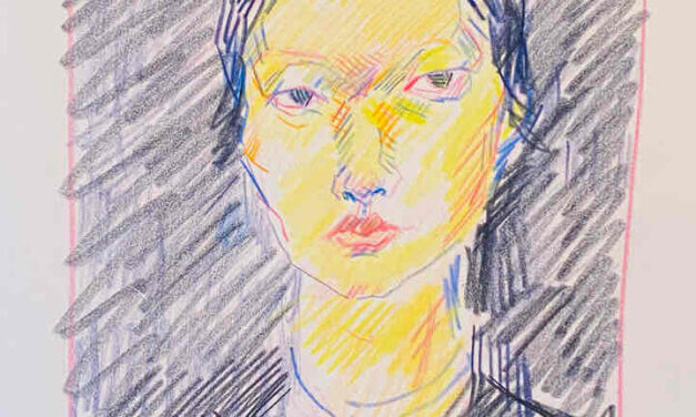 NEW | 15x10cm | drawing x paper | 2022 #portrait