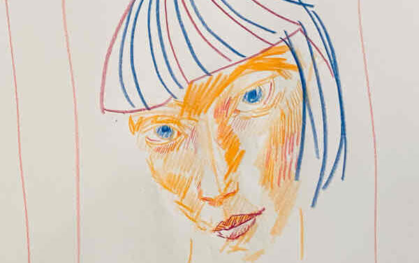 NEW | 15x10cm | drawing x paper | 2022 #portrait