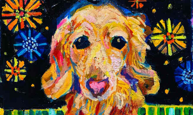 SOLD | dachshund | 30x24cm | oil x paper | 2022 #dog