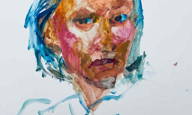 WORKS | 53x45cm | oil x wood panel | 2022 #portrait