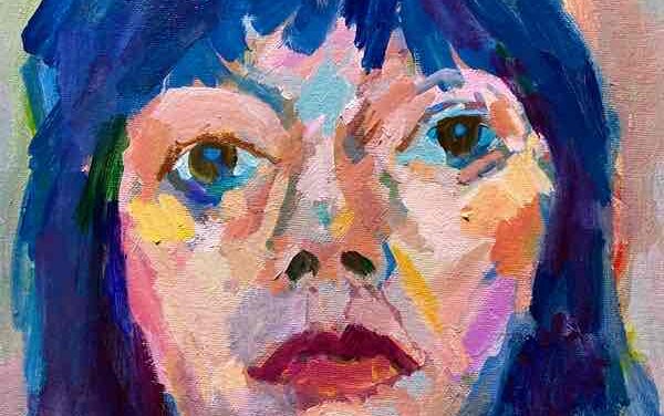 WORKS | 53x45cm | oil x wood panel | 2022 #portrait