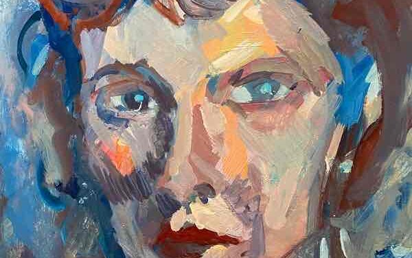 WORKS | 53x45cm | oil x wood panel | 2022 #portrait