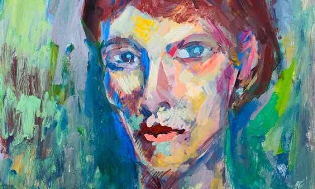 WORKS | 53x45cm | oil x wood panel | 2022 #portrait