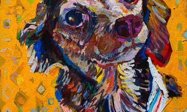 NEW | Dachshund | 30x24cm | oil x paper | 2022 #dog