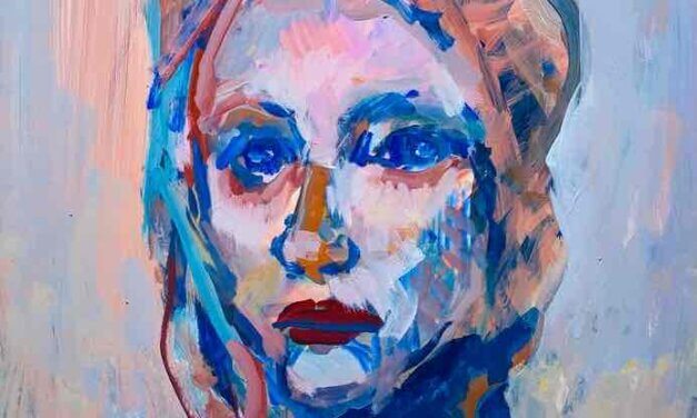 WORKS | 53x45cm | oil x wood panel | 2023 #portrait