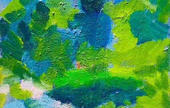 WORKS | 33x24cm | oil x canvas board | 2023 #forest