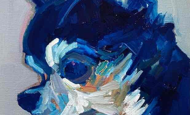 NEW | 30x24cm | oil x paper | 2023 #chiwawa