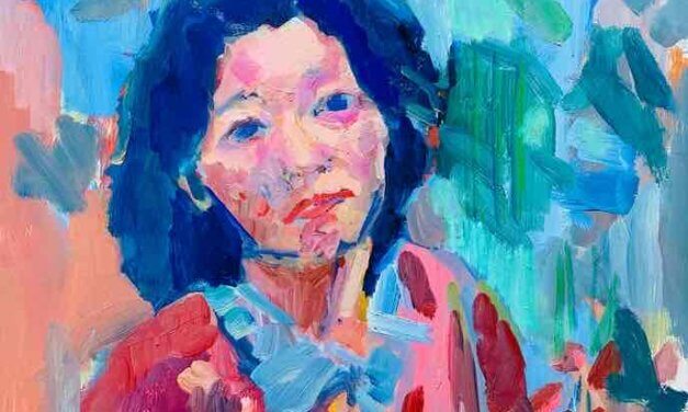 WORKS | 53x45cm | oil x wood panel | 2023 #portrait