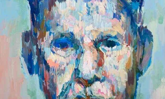 WORKS | 53x45cm | oil x wood panel | 2023 #portrait