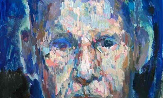 WORKS | 53x45cm | oil x wood panel | 2023 #portrait
