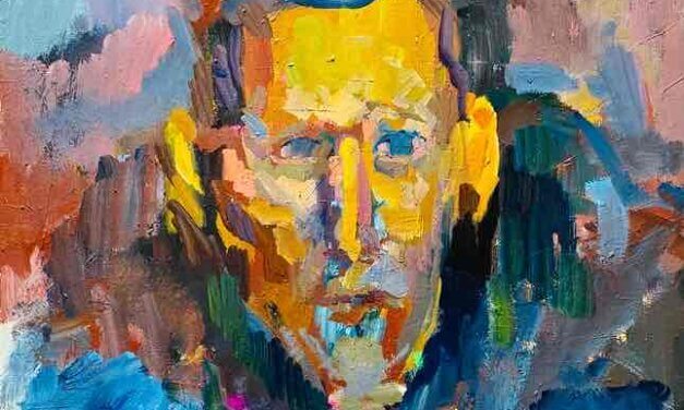 WORKS | 65x53cm | oil x wood panel | 2023 #portrait