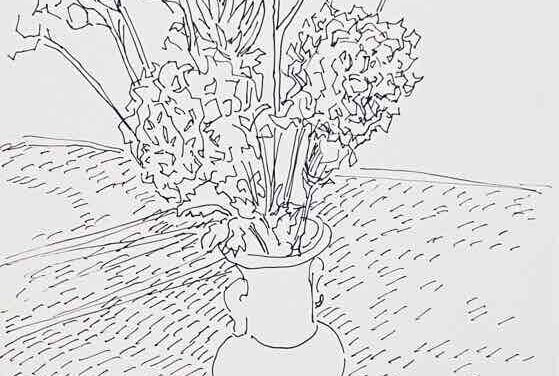 NEW | 29x22cm | drawing x paper | 2023 #flower