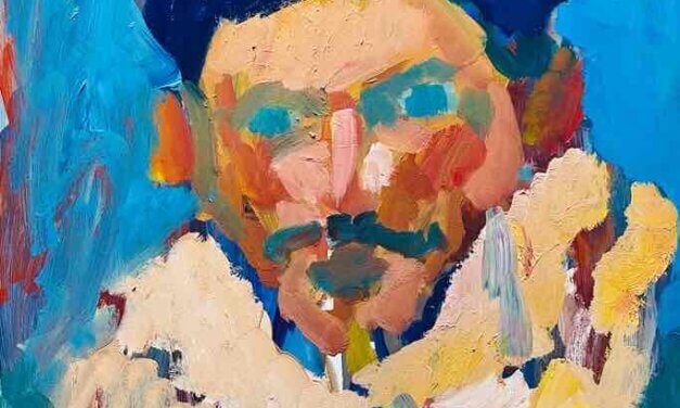 WORKS | 53x45cm | oil x wood panel | 2023 #portrait