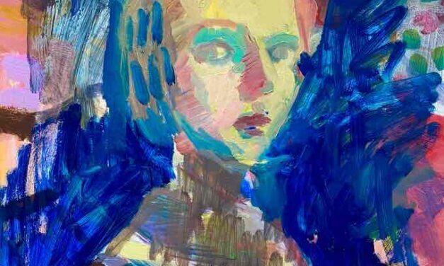 WORKS | 53x45cm | oil x wood panel | 2023 #portrait