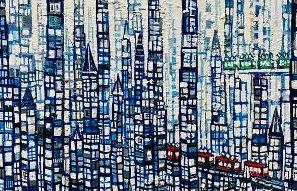 WORKS | 33x24cm | oil x canvas board | 2023 #city