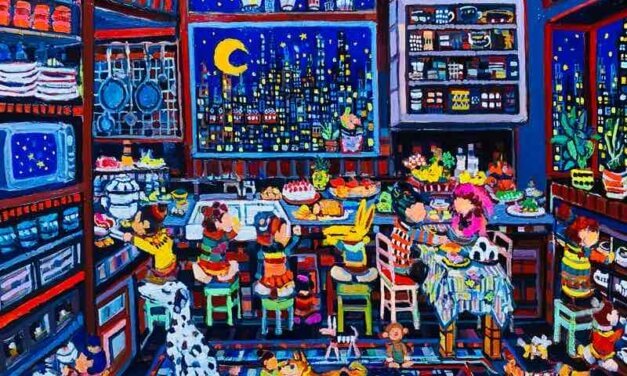 new | exhibit this picture | kitchen room | 53x65cm | oil x wood panel | 2023