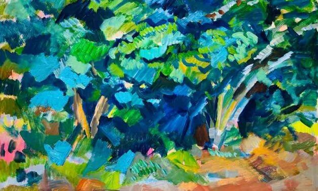 works | 51x72cm | oil x paper | 2023 #landscape