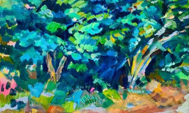 works | 51x72cm | oil x paper | 2023 #landscape