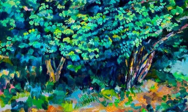 works | 51x72cm | oil x paper | 2023 #landscape