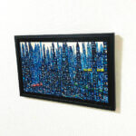 NOW ON SALE | blue city | 33x53cm | oil x wood panel | 2023 #tagboat