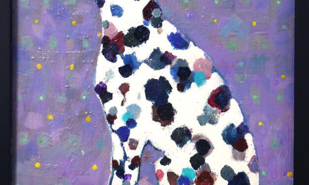 SOLD | dalmacian | 41x31cm | oil x canvas board | 2022 #tagboat