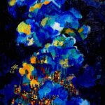 works | 72x50cm | oil x wood panel #landschaft #art