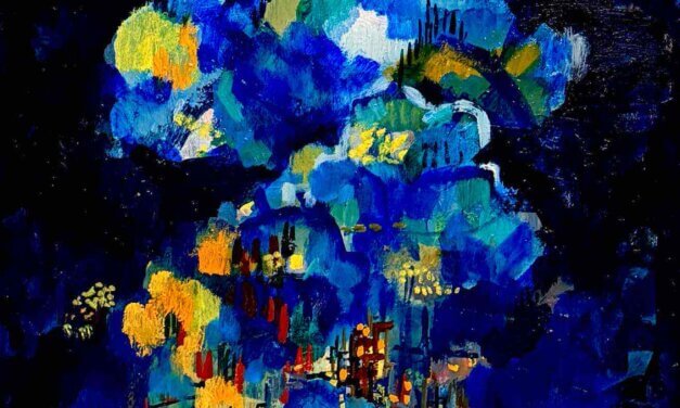 works | 72x50cm | oil x wood panel #landschaft #art