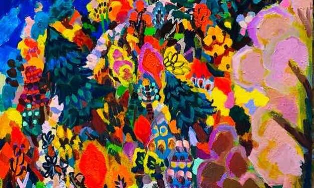 NEW | autumn walk | 53x41cm | oil x wood panel | 2023 #city