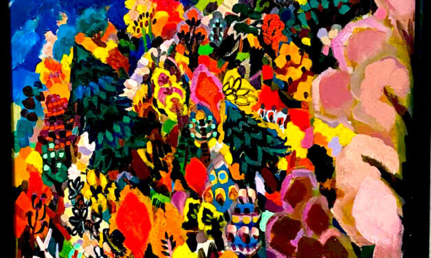 ON SALE | Autumn walk | 53x41cm | oil x wood panel | 2023 #tagboat