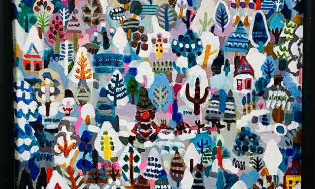 NEW | winter forest | 41x31cm | ART FAIR GINZA | 2.9.2023-6.9.2023#GALLERYTAGBOAT