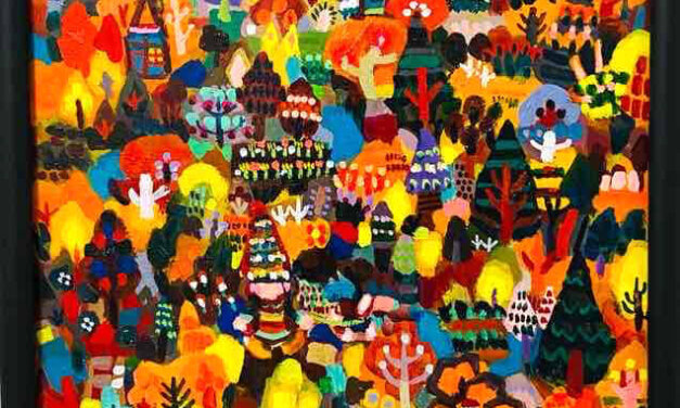 NEW | Autumn forest | 41x31cm | ART FAIR GINZA | 2.9.2023-6.9.2023#GALLERYTAGBOAT