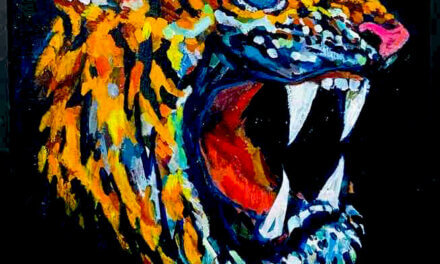 NEW | tiger | 65x53cm | ART FAIR GINZA | 2.9.2023-6.9.2023#GALLERYTAGBOAT