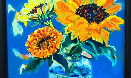 NEW | sunflower | 41x31cm | ART FAIR GINZA | 2.9.2023-6.9.2023#GALLERYTAGBOAT