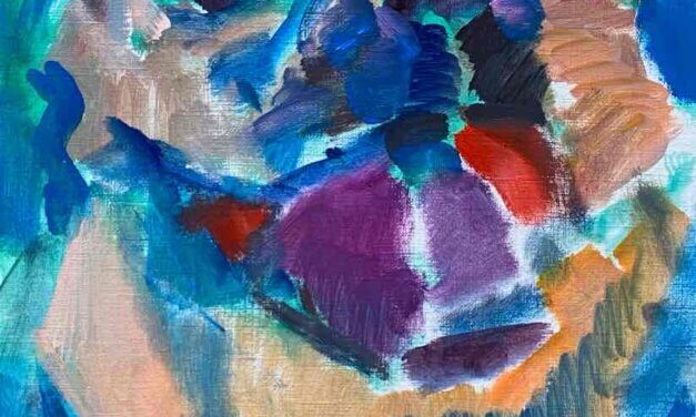 works | 30x24cm | oil x paper | 2023 #dog