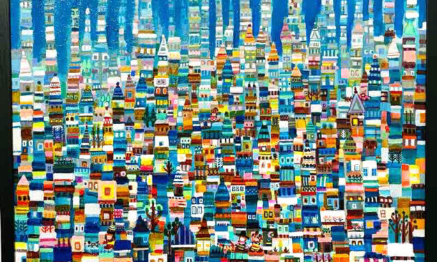 ON SALE | seaside city | 80x100cm | oil x canvas | 2023 #tagboat