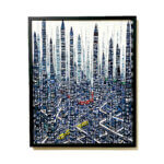 SOLD | city | 65x53cm | ART FAIR GINZA | 2.9.2023-11.9.2023 #GALLERYTAGBOAT