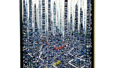 SOLD | city | 65x53cm | ART FAIR GINZA | 2.9.2023-11.9.2023 #GALLERYTAGBOAT