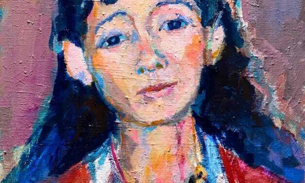NEW | 53x45cm | oil x canvas board | 2023 #portrait