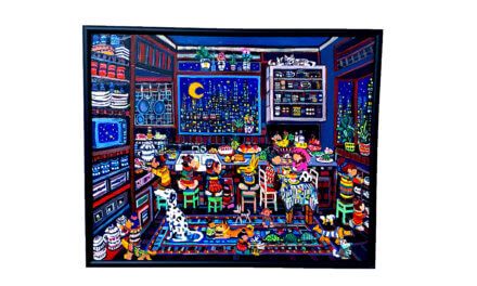 ON SALE | kitchen room | 53x65cm | oil x wood panel | 2023 #tagboat