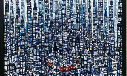 ON SALE | city | 65x53cm | oil x wood panel | 2023 #tagboat