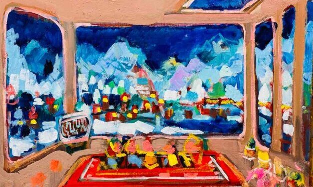 WORKS | 41x53cm | oil x wood panel | 2023 #art