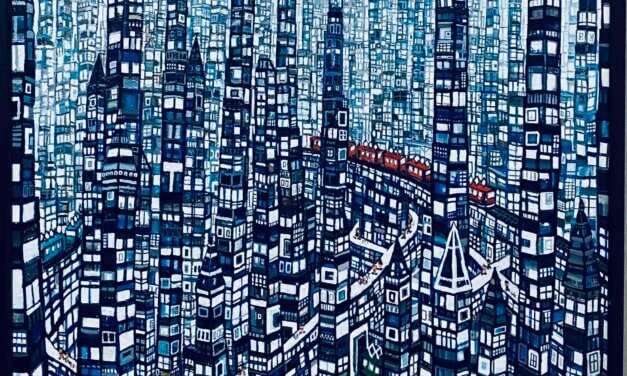NOW ON SALE | city | 130x97cm | oil x canvas | 2023 #tagboat
